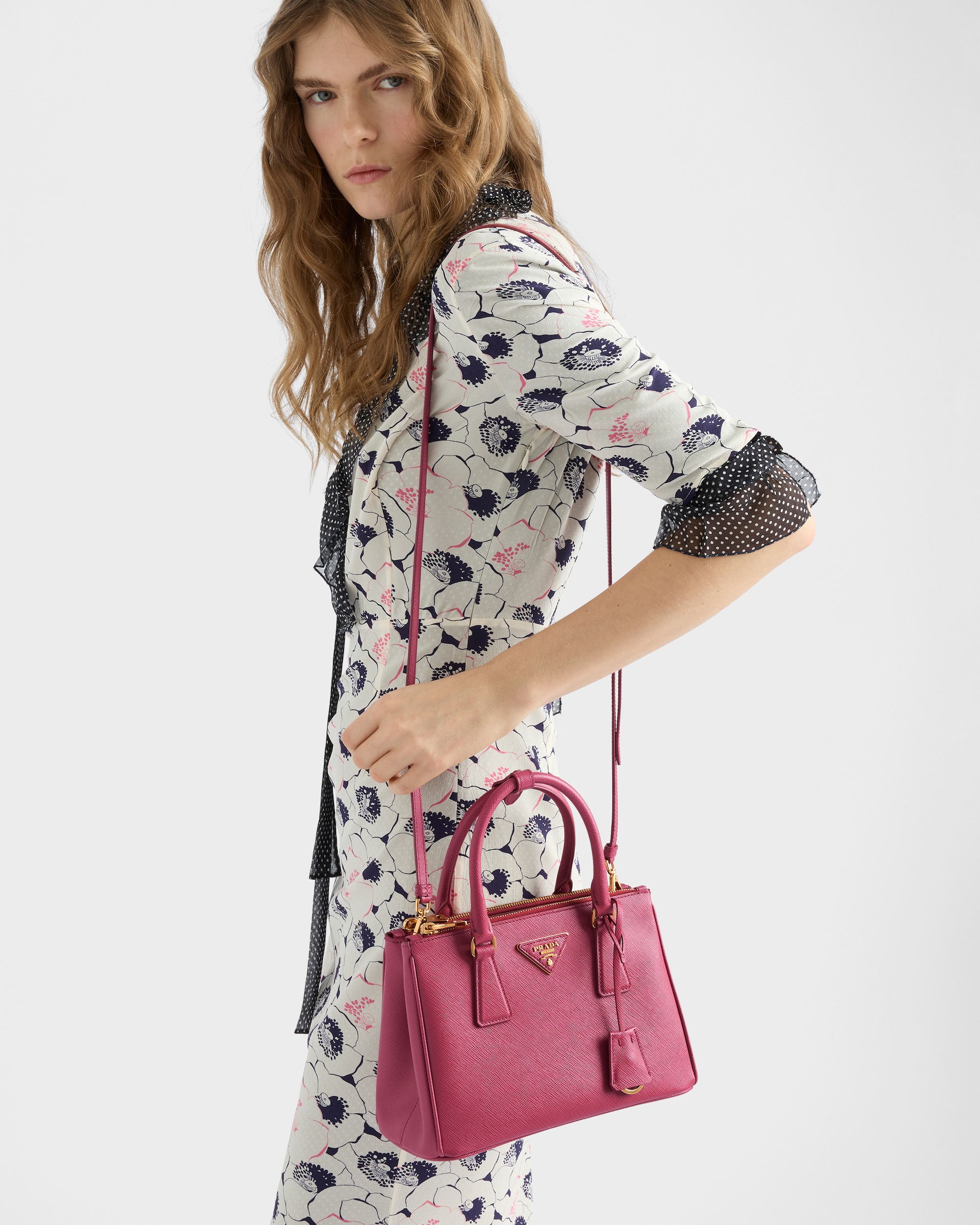 Small Prada Galleria Saffiano leather bag - Image 2